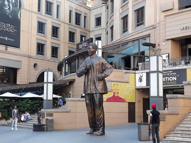 The Nelson Mandela Square in Sandton